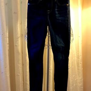 7 FOR ALL MANKIND Skinny mid rise ankle jeans